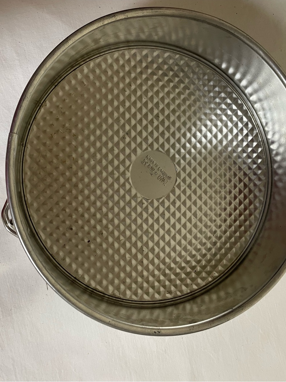 Vintage Metal Springform Cake Pan - Made in Germany